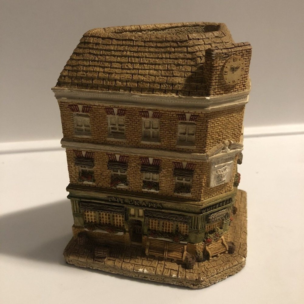 Ye Grapes Tavern Shepherd Market Malcolm Cooper Mini Building Signed COA